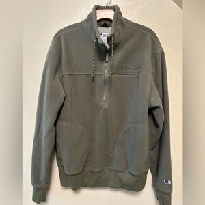 Champion quarter zip pullover fleece